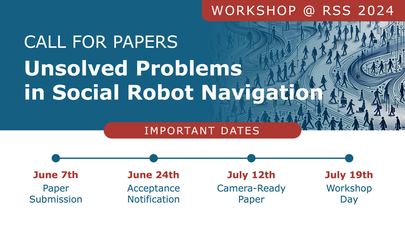 RSS24 Workshop on Social Robot Navigation