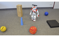 A Combined RGB and Depth Descriptor for SLAM with Humanoids