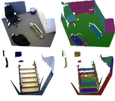 Plane Segmentation Using Depth-Dependent Flood Fill