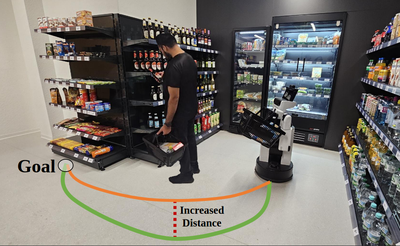 Interpreting Context-Aware Human Preferences for Multi-Objective Robot Navigation